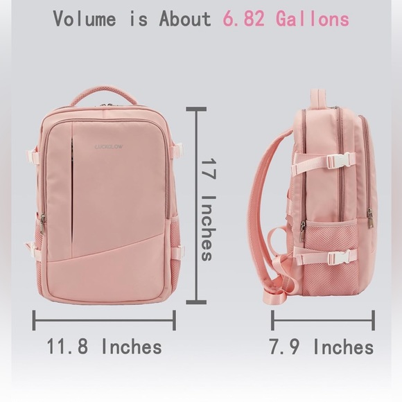 Carry on Backpack, Laptop Backpack 15.6 Inch - Picture 2 of 3